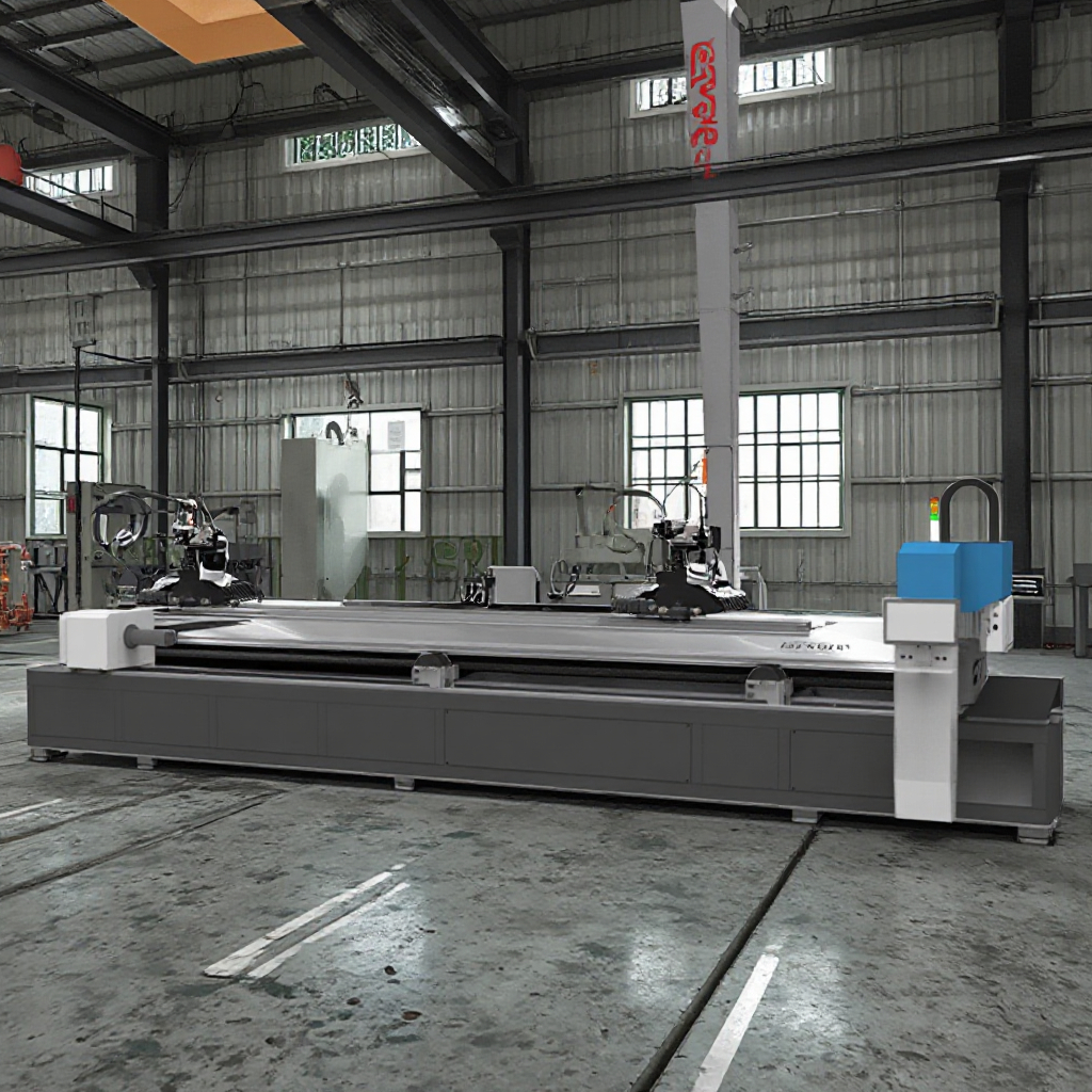2kW CNC Fiber Laser Tube Cutting Machine for Round Square Pipes | Automatic Steel Brass Pipe Laser Cutter with AI Support New