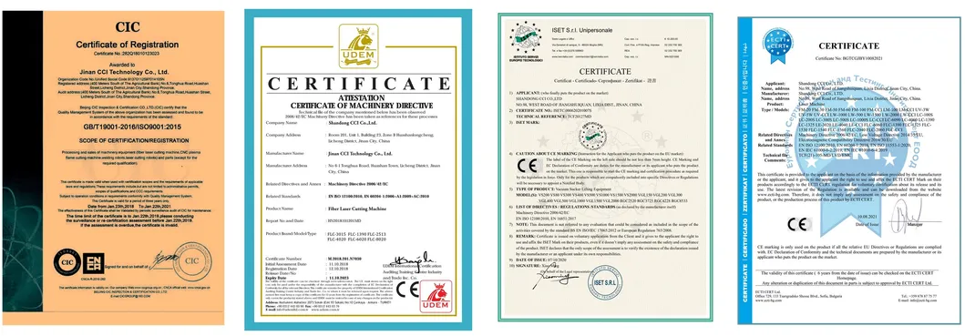 Certifications