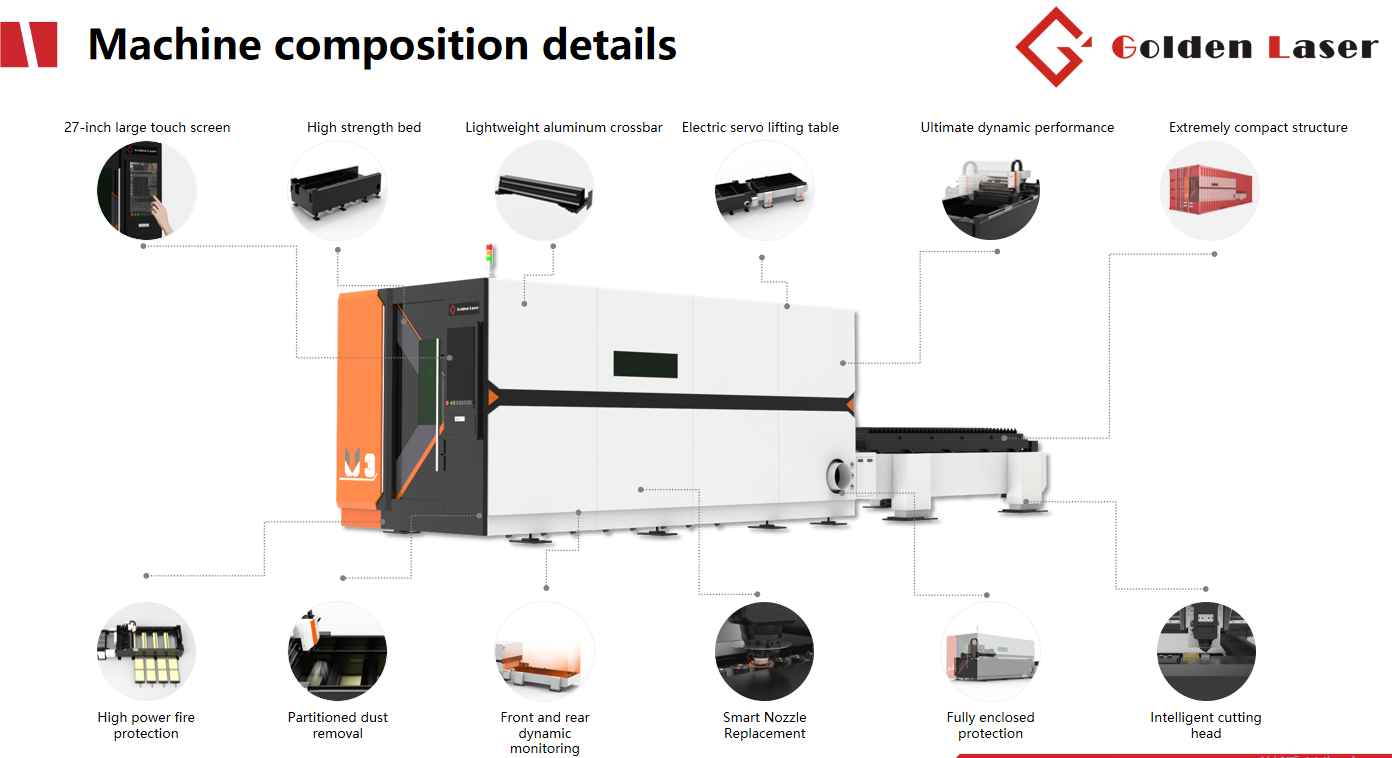 Customizable Stainless Iron Carbon Steel Fiber Laser Cutting Machine Automatic Loading Unloading Water CNC 3D