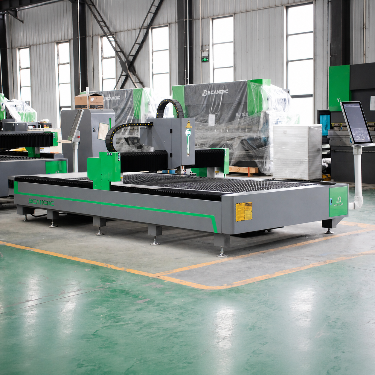 Fiber Laser Cutting Equipment For Automotive Parts Manufacturing With High Accuracy Metal Processing