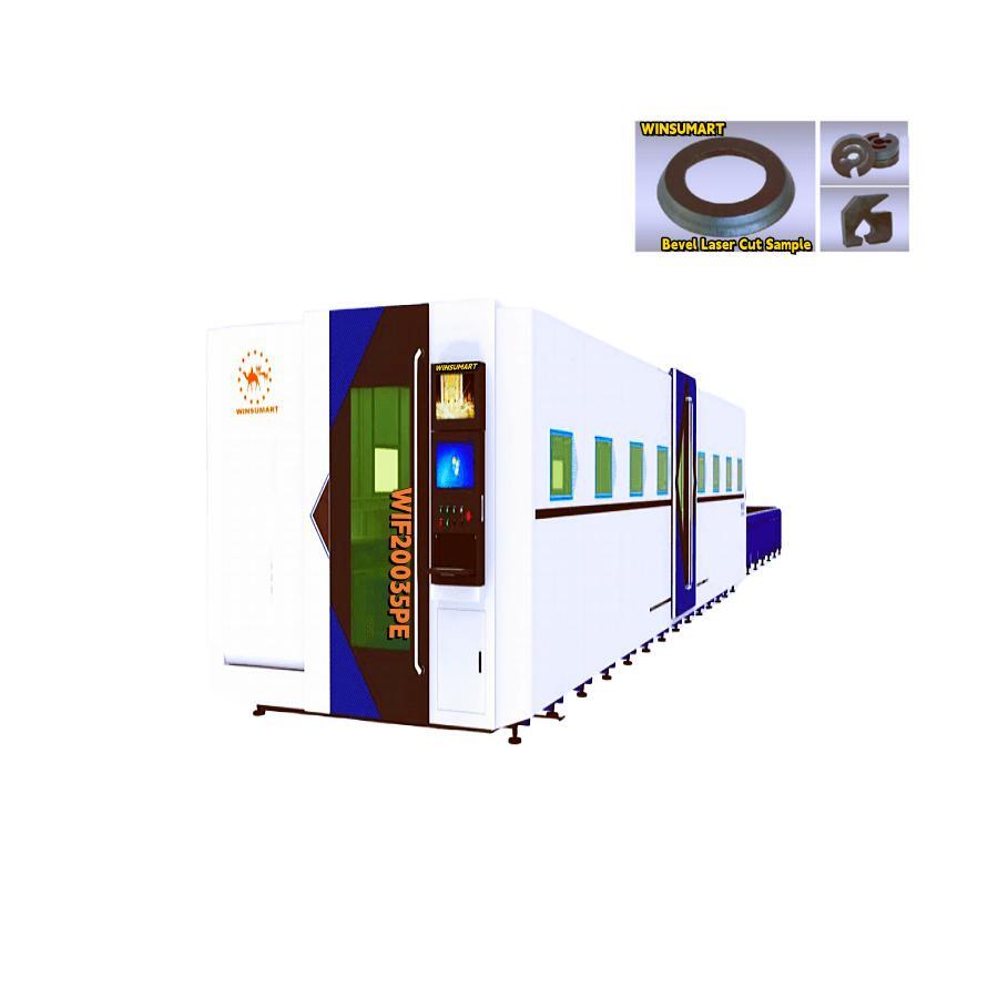 Winsumart Photonics Project Bidding Customized WFD2510 3D Robot Fiber Laser Metal Cutting Machine 8kw Factory Price