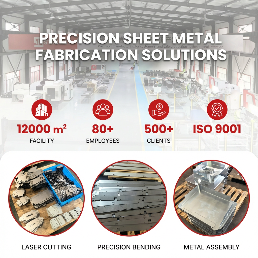 Custom Laser Sheet Metal Cutting &amp; Fabrication Service with Stainless Steel/Alloy Tigo Brand MOQ 100pcs