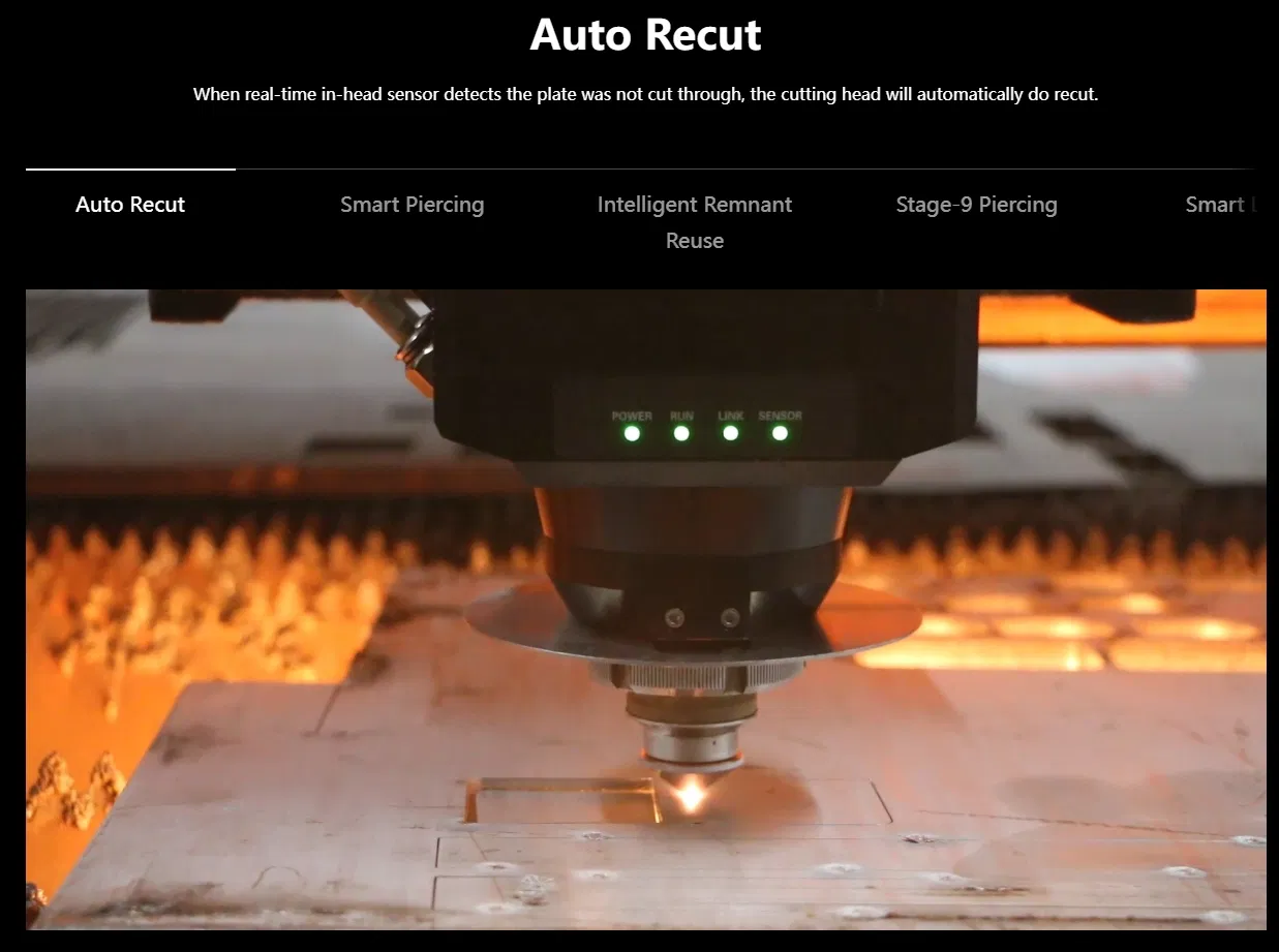 Cypcut Fiber Metal Laser Cutting Control System Details 2
