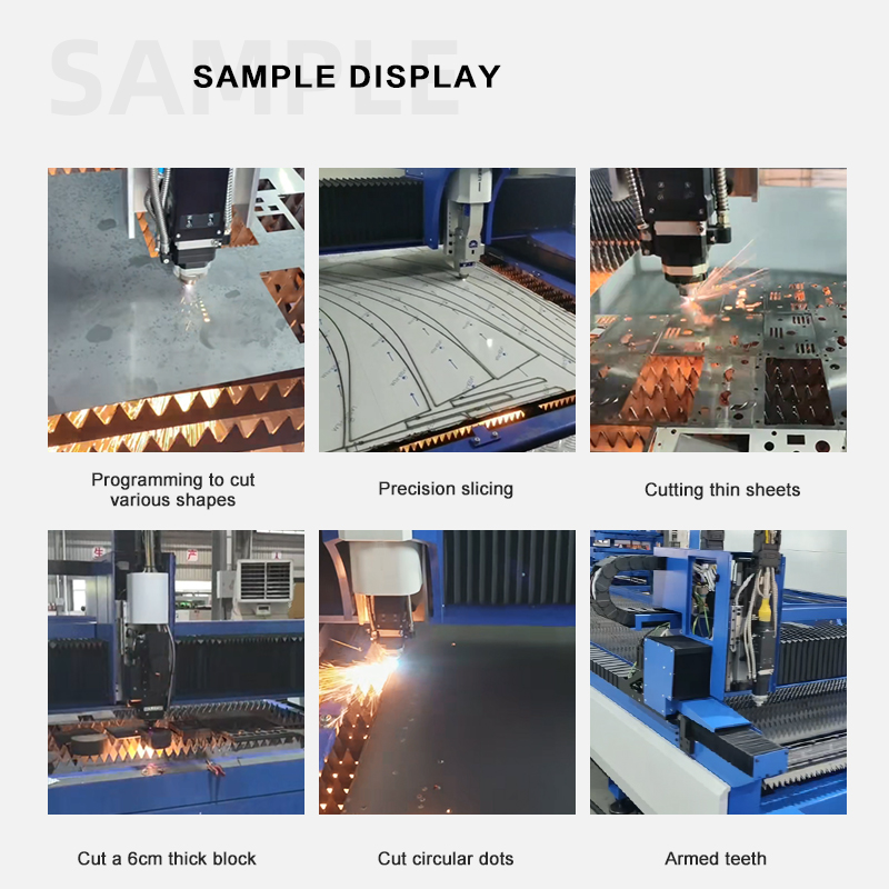 3000w/6000w China Laser Cutting Equipment Custom Logo Laser Cutting Machine Heavy Duty CNC High Power Sheet Metal Cutter
