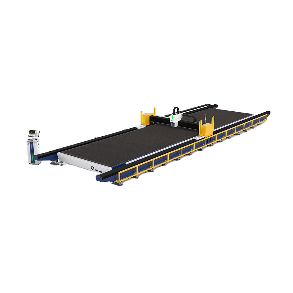 2025 New Condition Large Scale 40KW CNC Fiber Laser Cutting Machine Automatic Gantry CyPcut Equipment Yaskawa AI BMP For Metal