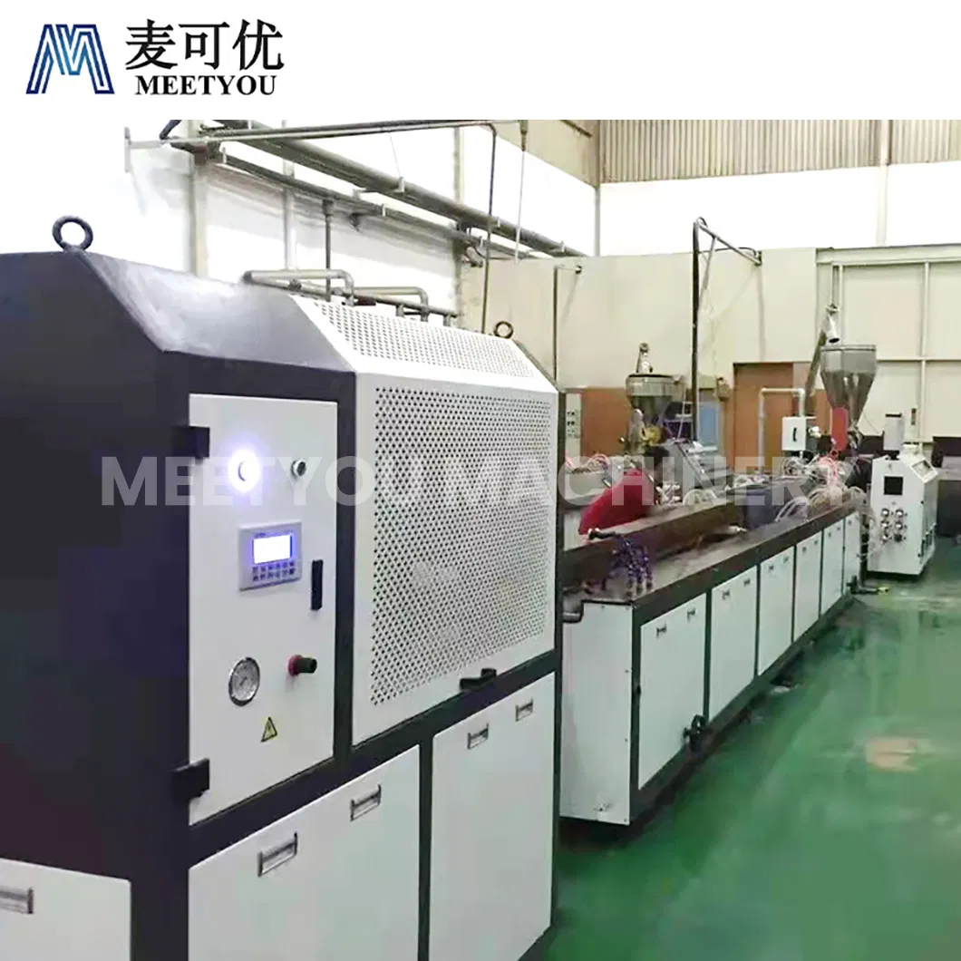 Meetyou Machinery Plastic Sheet Laser Cutting Machine OEM Customized PVC Plate Extrusion Production Line China Wall Ceiling Production Linemanufacturing