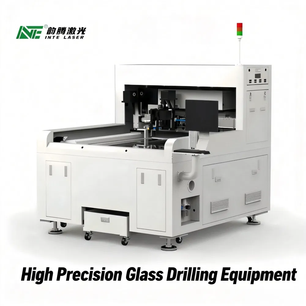 Automated Glass Drilling Equipment for Car Windshields Non-Contact Processing, Small Edge Collapse