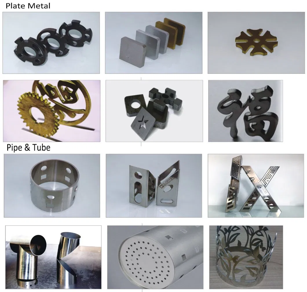 Laser cutting samples