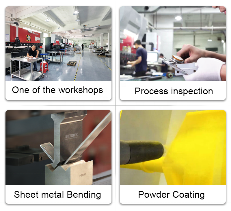 Custom Sheet Metal Fabrication CNC Cut Bent Welded Stainless Steel Aluminum Sheet Metal Part Prototype