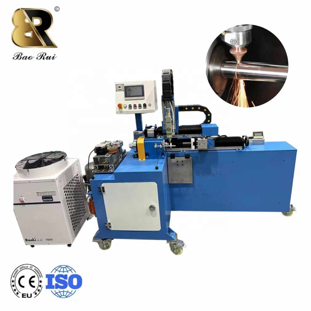 BR-50CNC Portable CNC 2KW Auto-loading Automatic Feeding Stainless Steel Pipe and Tube Laser Cutting Machine