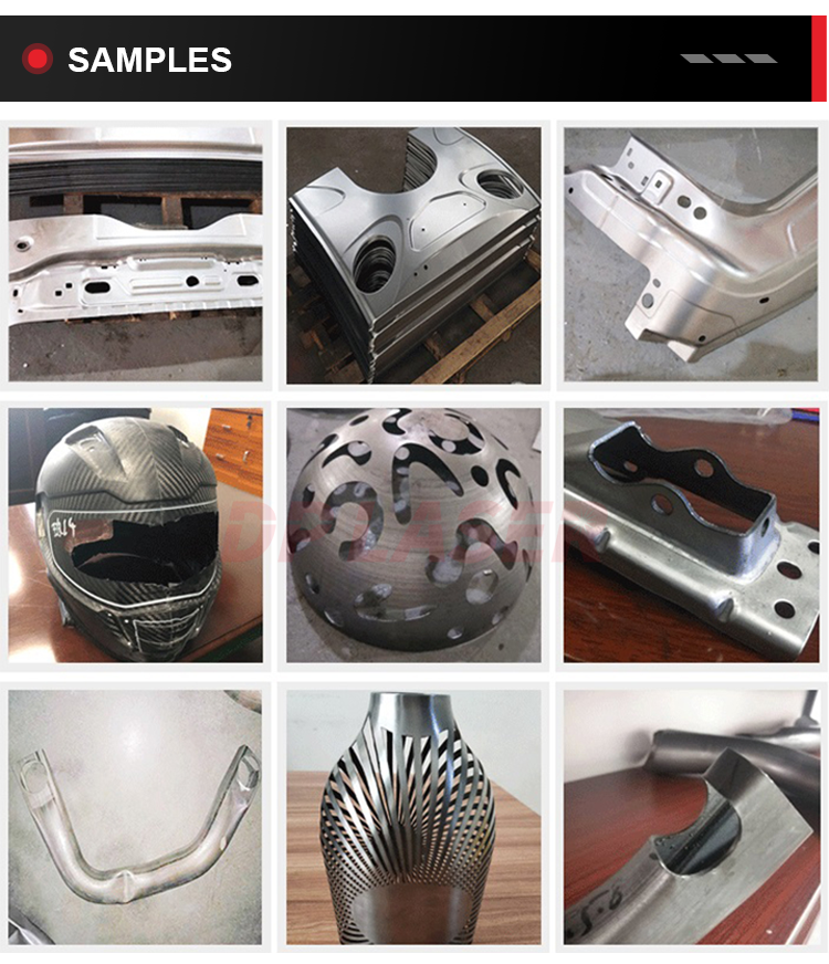 3D Metal Fiber Laser Cutting Head Details