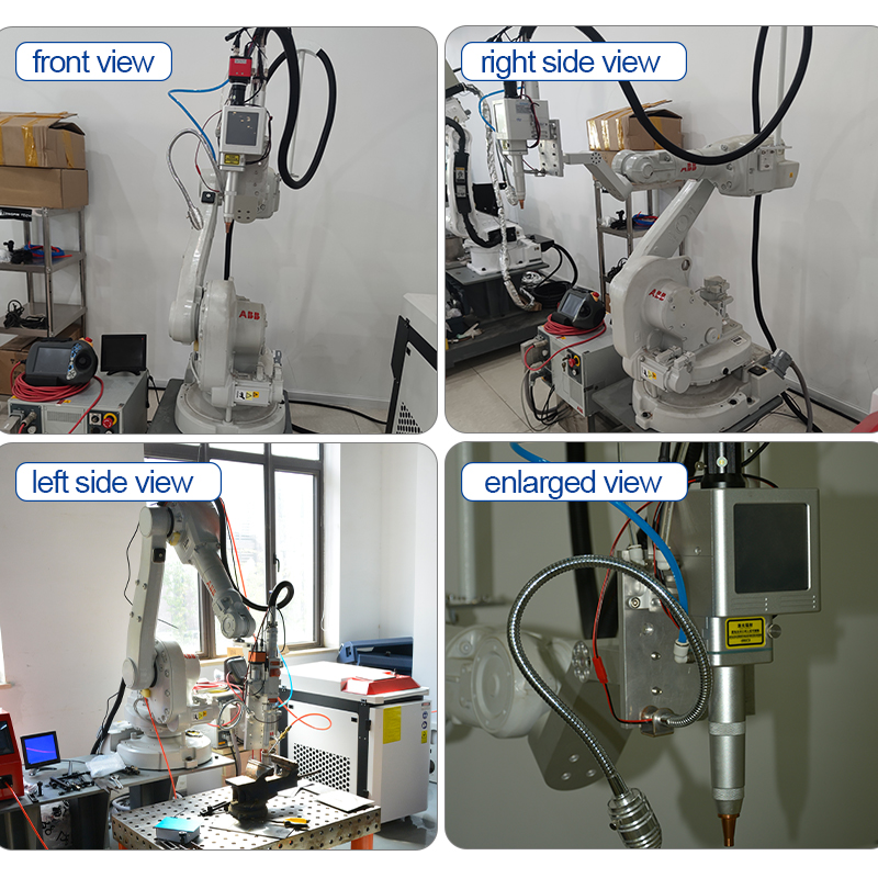 TH-RW1500C 1500W 6 Aixs ABB Robotic Arm 3D Fiber Laser Welding Machine Gantry Type Automatic Laser Welder Robot System