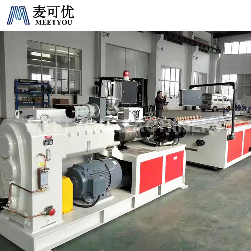 Meetyou Machinery Plastic Sheet Laser Cutting Machine ODM Custom PVC Profile Extrusion Production Line China PVC Panel Ceiling Production Line Suppliers