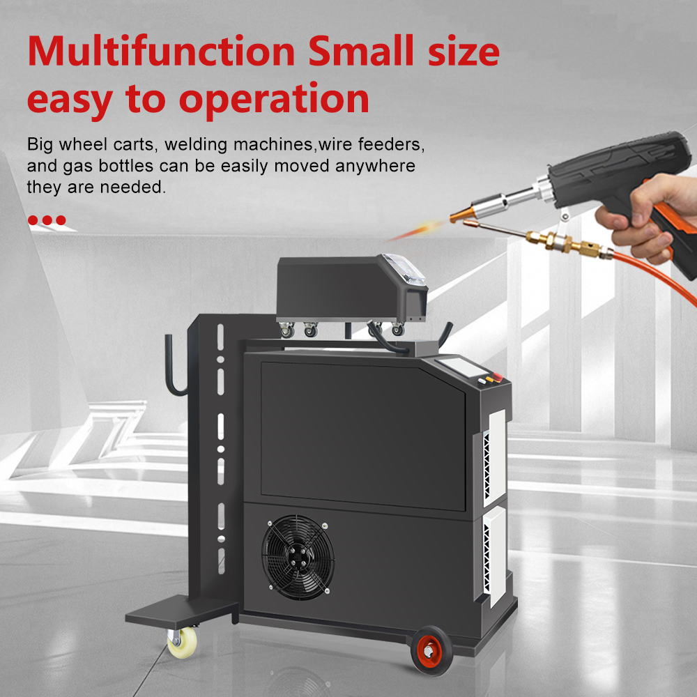 New Design Laser Welder 3KW Handheld CNC Fiber Laser Welding Machine and Lazer Cleaning and Cutting Equipment 3 in 1 for Metal