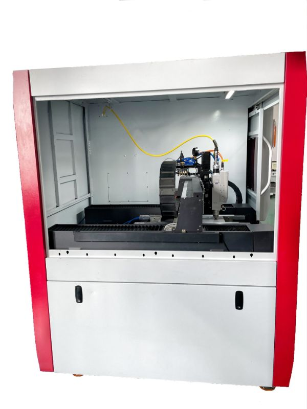 Industrial-Grade CO2/Fiber Hybrid Laser Cutting Equipment with ± 0.01mm Precision for Metal/Non-Metal Processing in Electronics Component Manufacturing