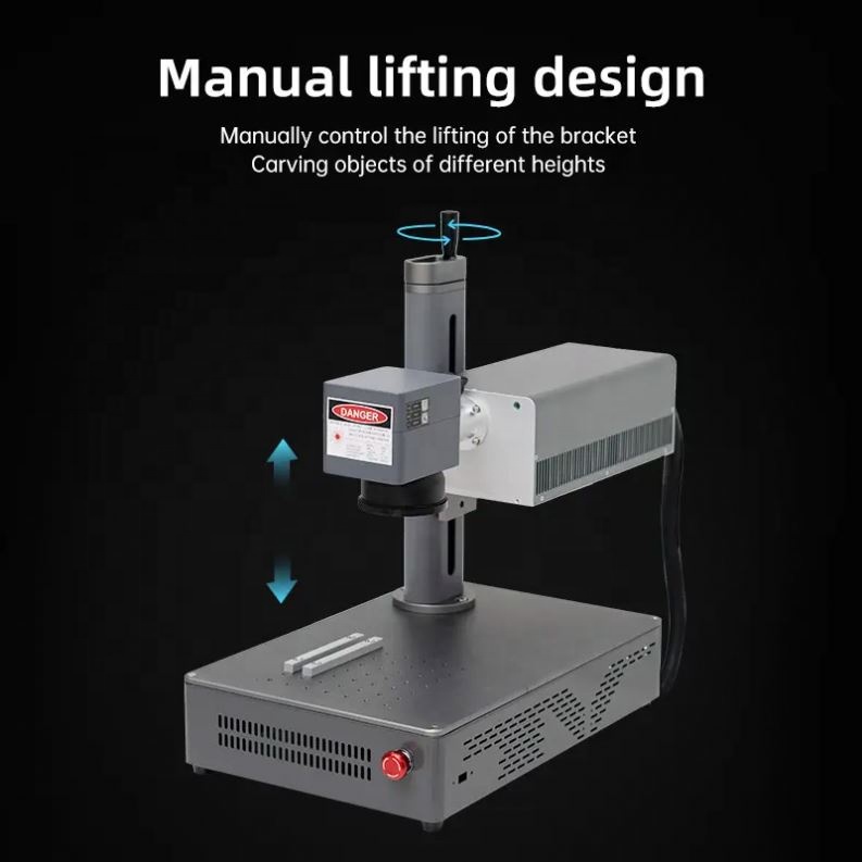 Customization 3D Printer With Glass Laser Stainless Steel Engraving Machine Engraver Metal Mini Crystal Engraved