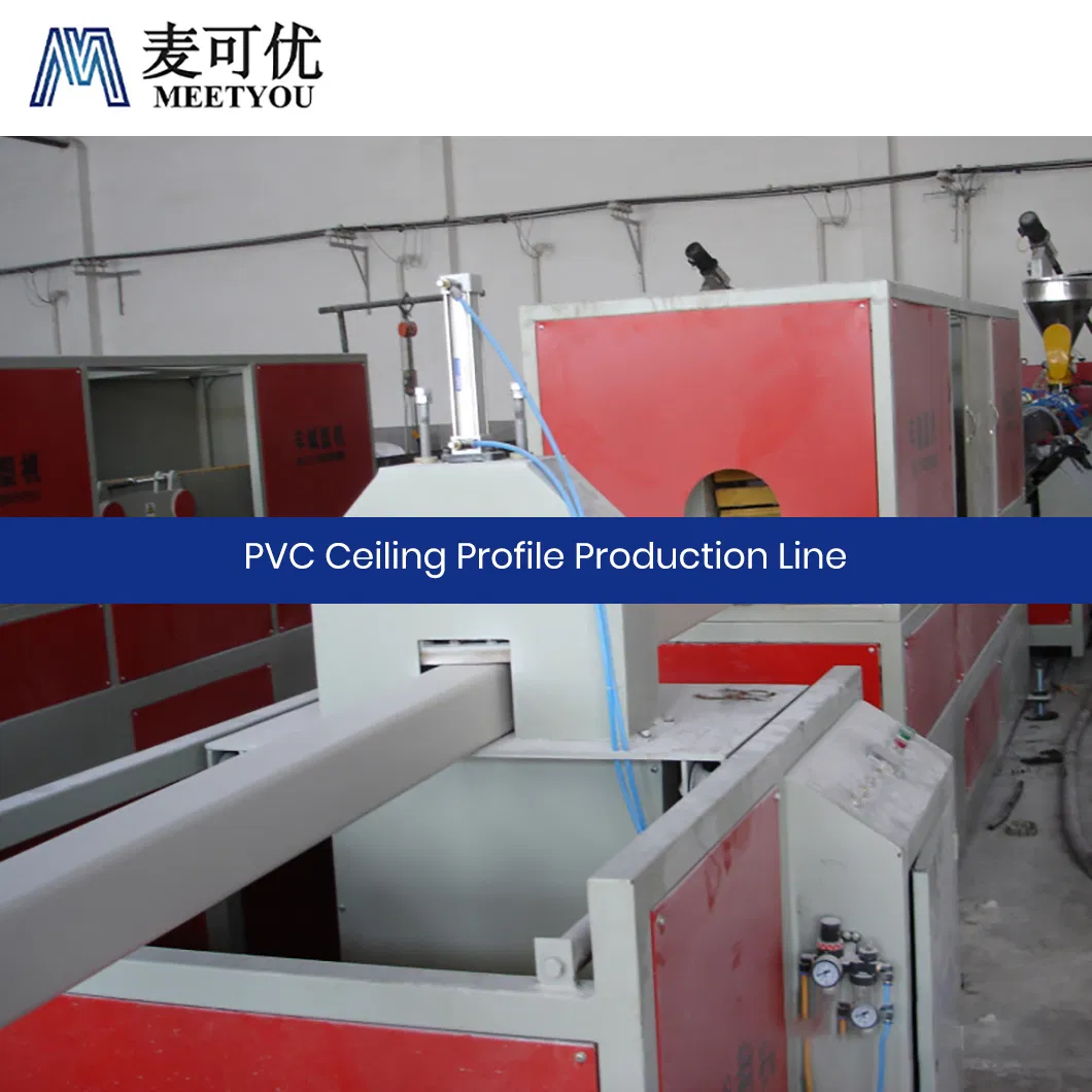 Meetyou Machinery Plastic Sheet Laser Cutting Machine ODM Custom PVC Profile Extrusion Production Line China PVC Panel Ceiling Production Line Suppliers