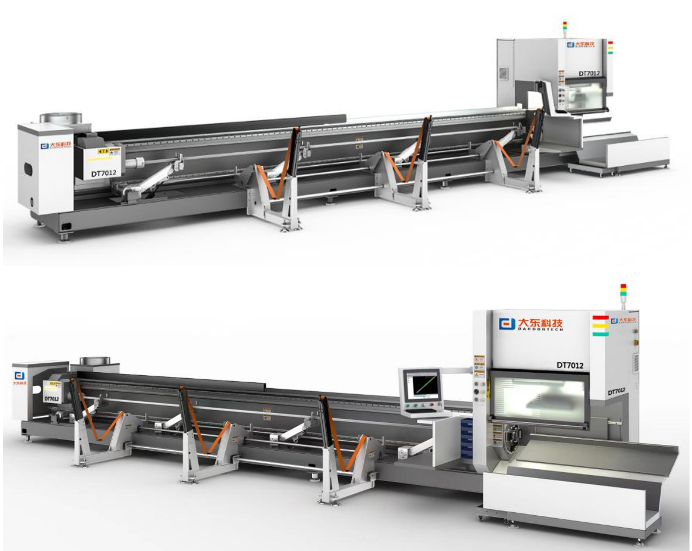 Fiber Lazer Cutting Tube Laser Automatic Tube Cutting Machine Igh-Speed Automatic Metal Pipe Tube Cutting Machine for Industrial