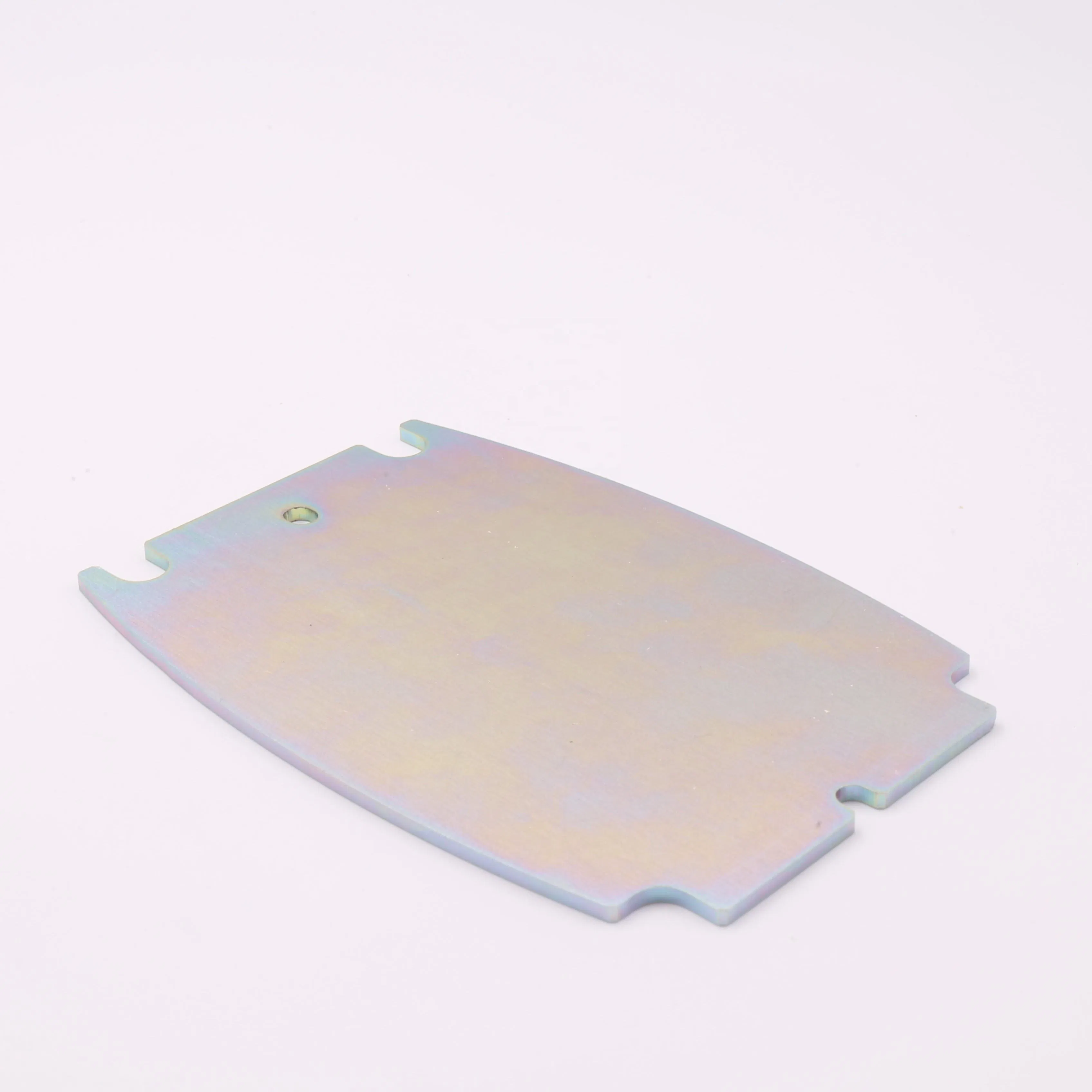 Manufacturing Metal Laser Cutting Base Plate with Zinc Plated for Industrial