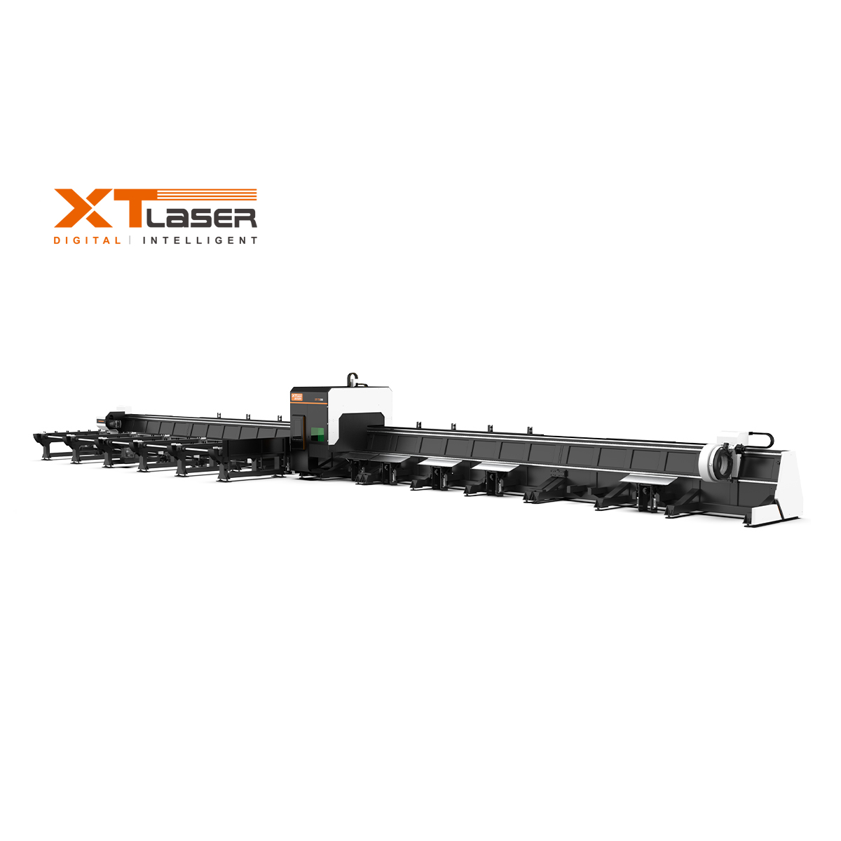 Fiber Laser Tube Cutting Machine Pipe Cutting Cnc Cutting Metal Automatic Loading and Unloading Machine 3 Chucks