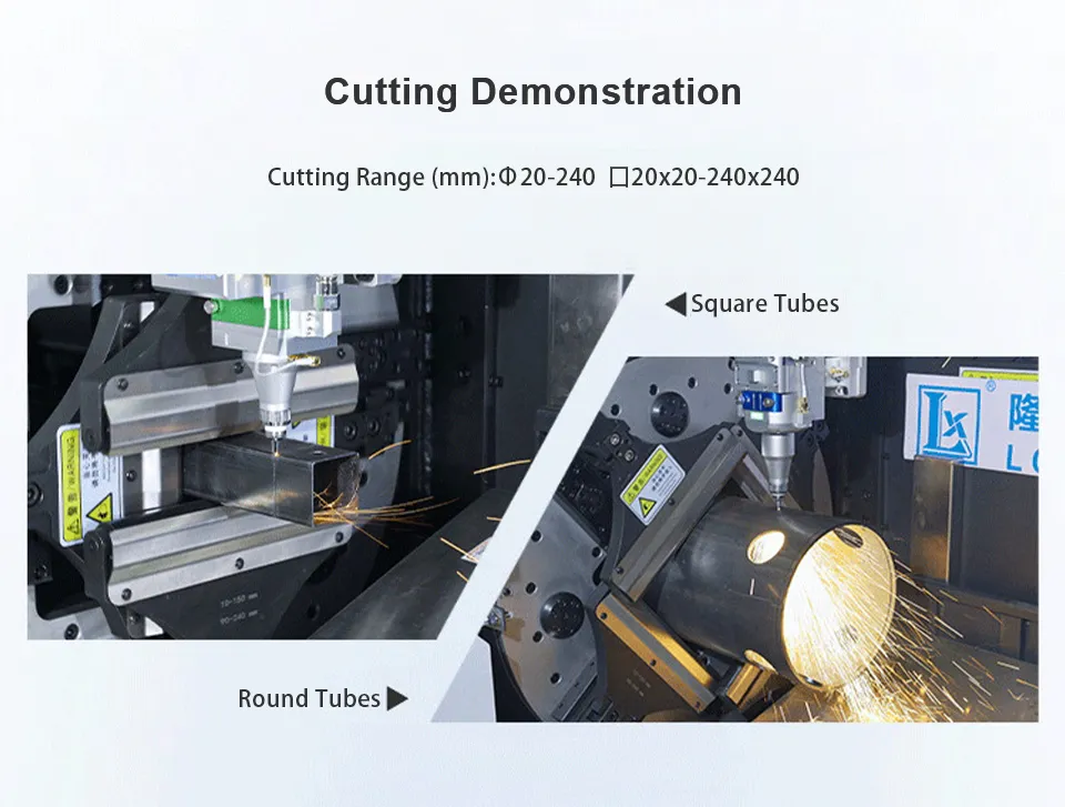 High Productivity Compatibility Tube Fiber Laser Cutting Equipment for Stainless Steel Processing
