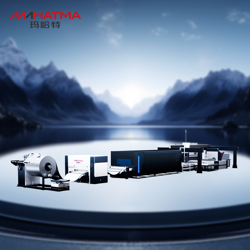 MAHATMA High-Precision Thinner Plate Laser Cutting Machine 0.3 3.0 mm Metals for Automotive and Machinery Industries.