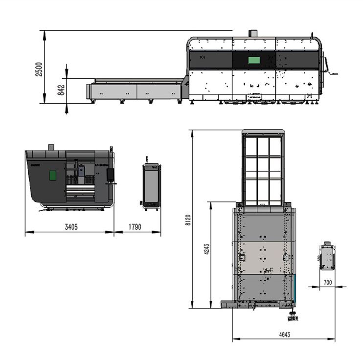 Fiber Laser Cutter Inner Components