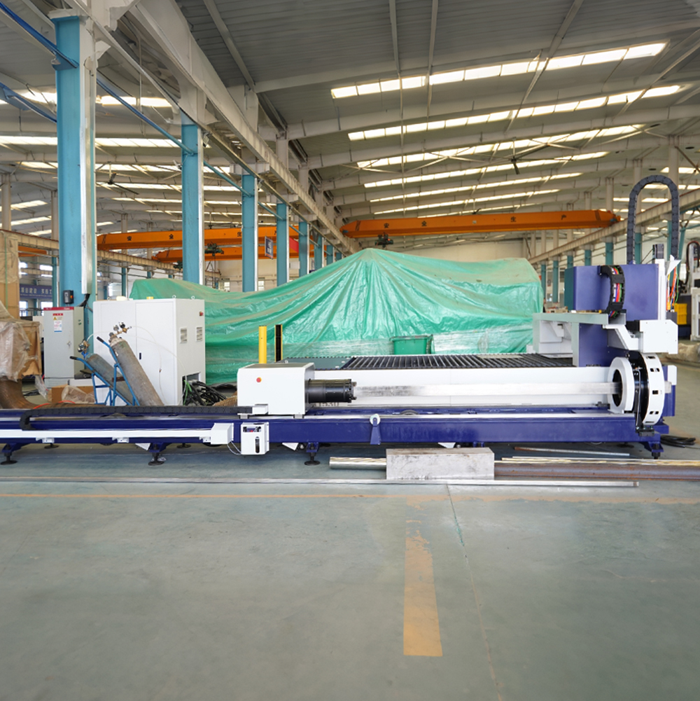 Jinan Sheet Metal Fiber Laser Cutting Machine 6000W CNC Fiber Laser Cutter Tube Laser Cutting