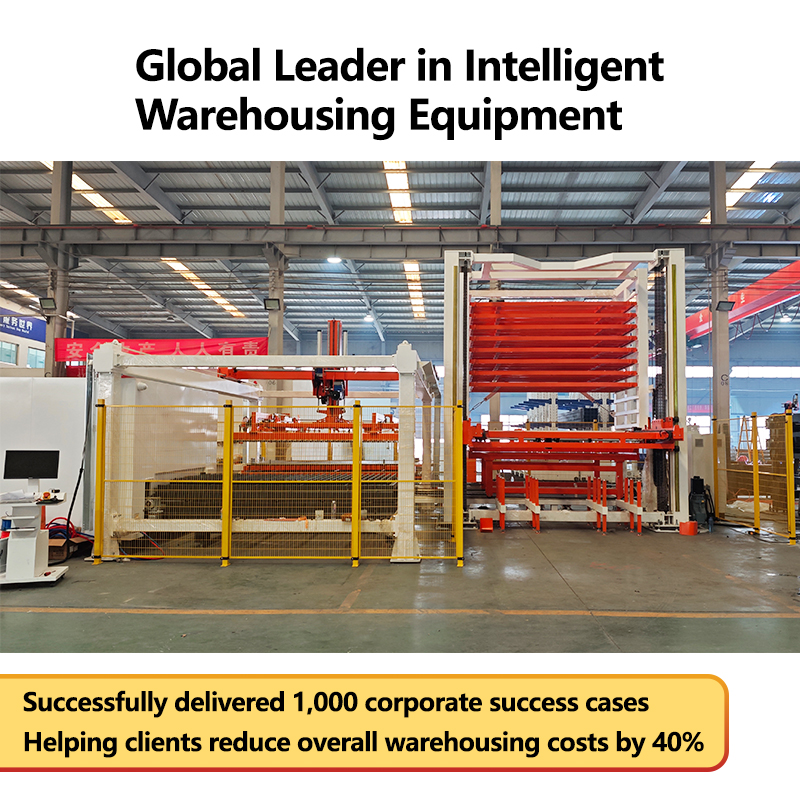 Automated Sheet Storage Rack - Smart Robot Loading &amp; Laser Cutter Compatible