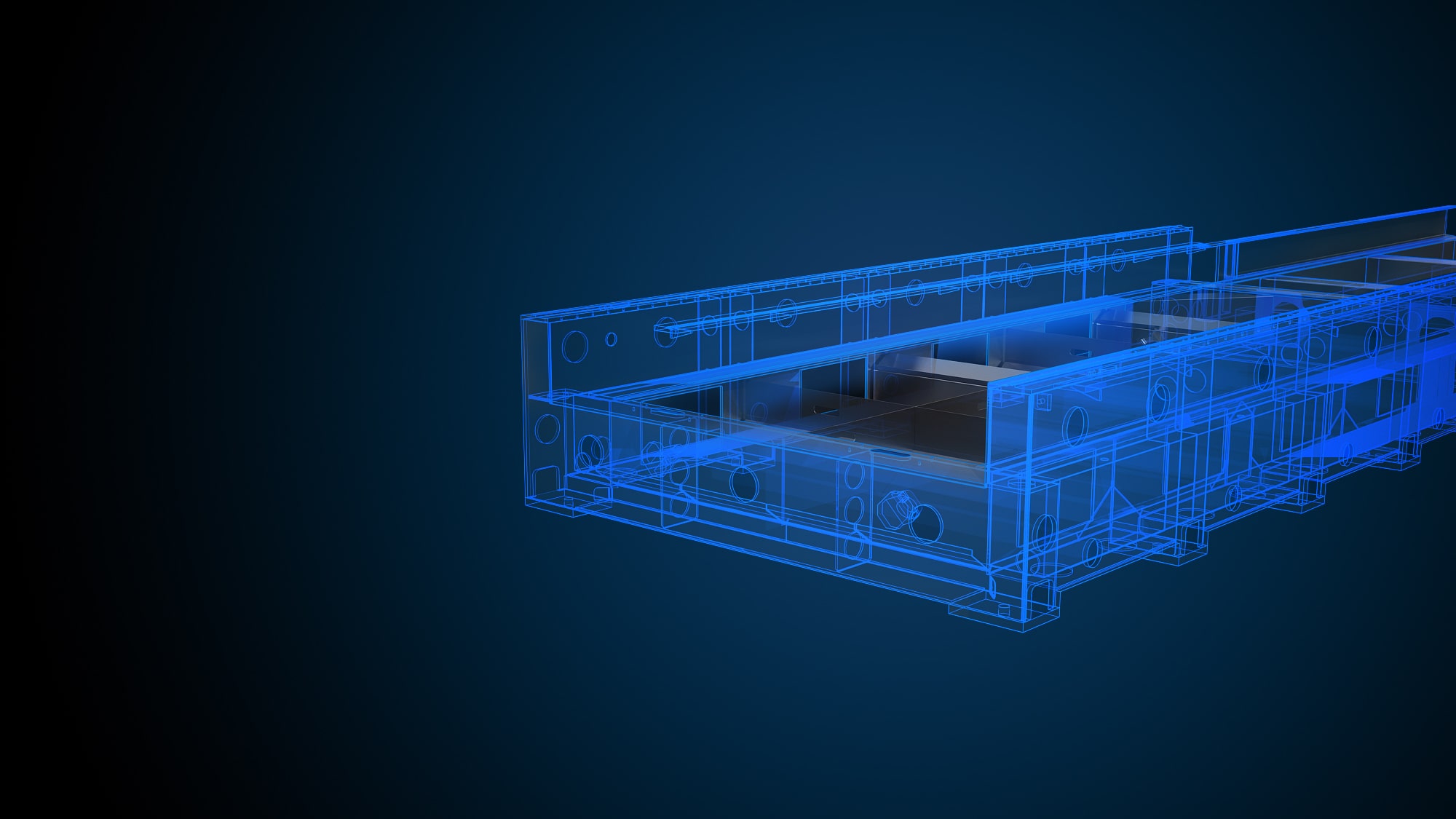 Machine bed