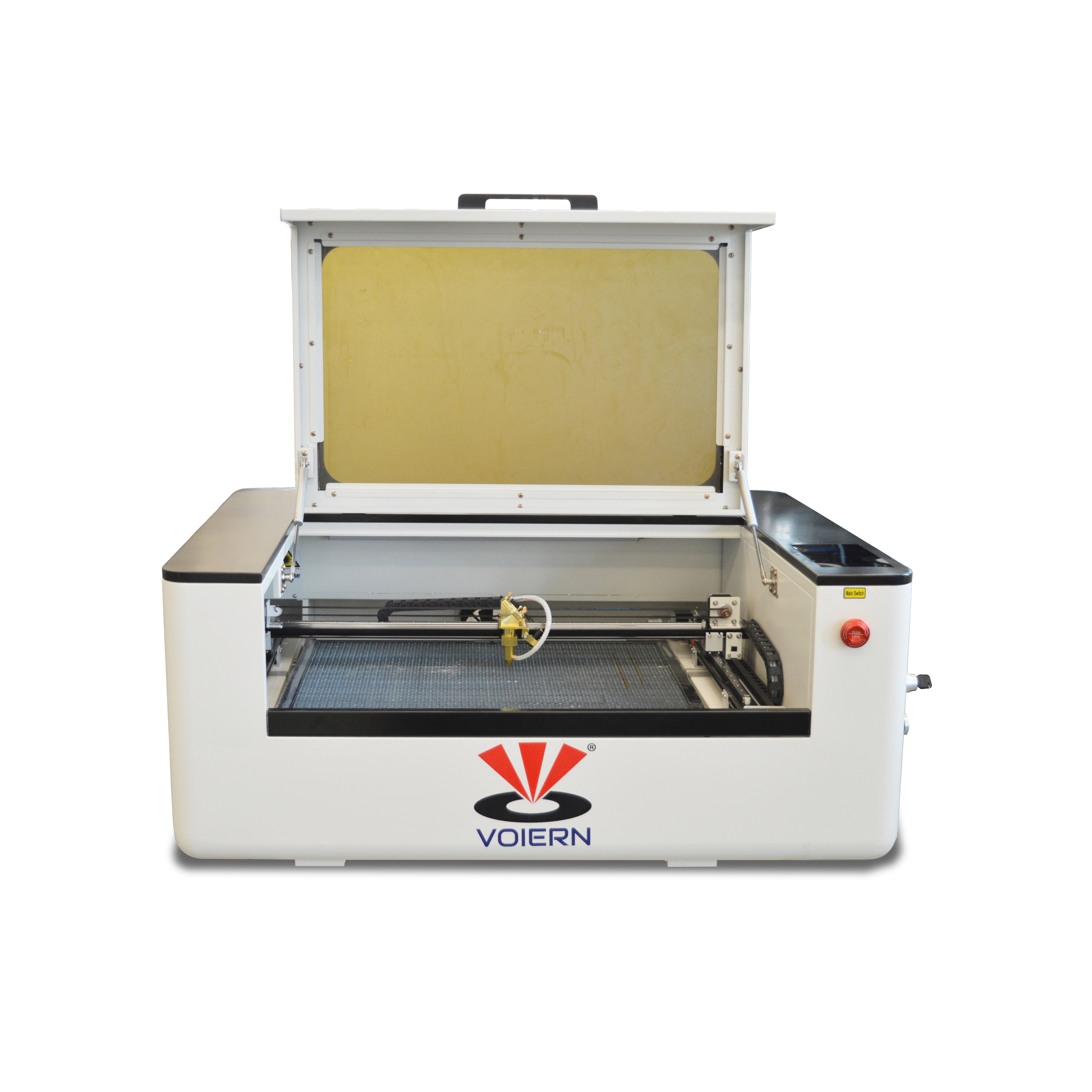 VOIERN Desktop CO2 Laser Engraver Models 6090 4060 1390 Water-Cooled Laser Engraving Machine Metal Leather DXF DST PLT Ruida AI