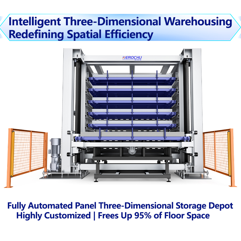 Automated Sheet Storage Rack - Smart Robot Loading &amp; Laser Cutter Compatible