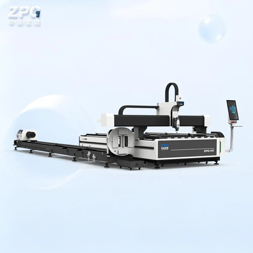 Smart CNC Fiber Laser Plate and Pipe Processing Equipment with Rotary Chuck and Intelligent Operating System