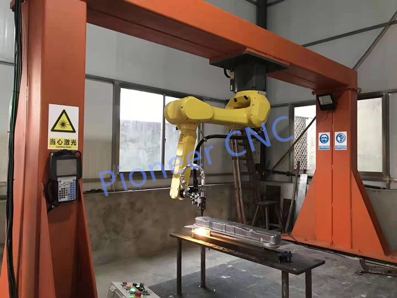 7 Axis Automatic Fiber Laser Robotic Cutting Welding System