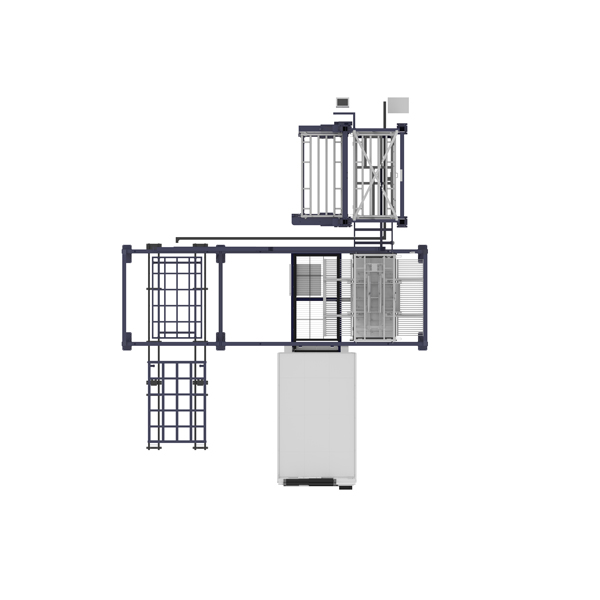 CNC Intelligence Cutting Line with Material Storage Loading Unloading Fiber Laser Cutting Machine