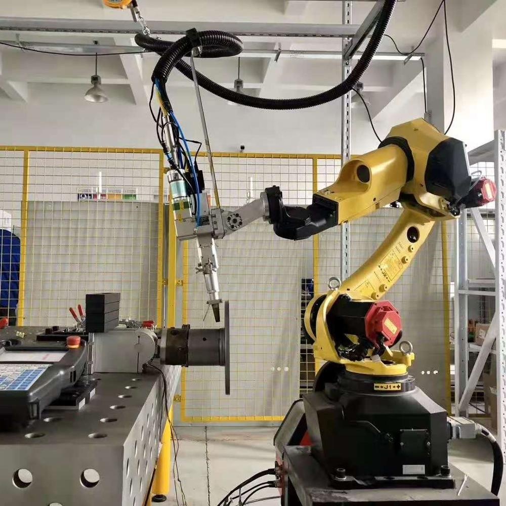 7 Axis Automatic Fiber Laser Robotic Cutting Welding System