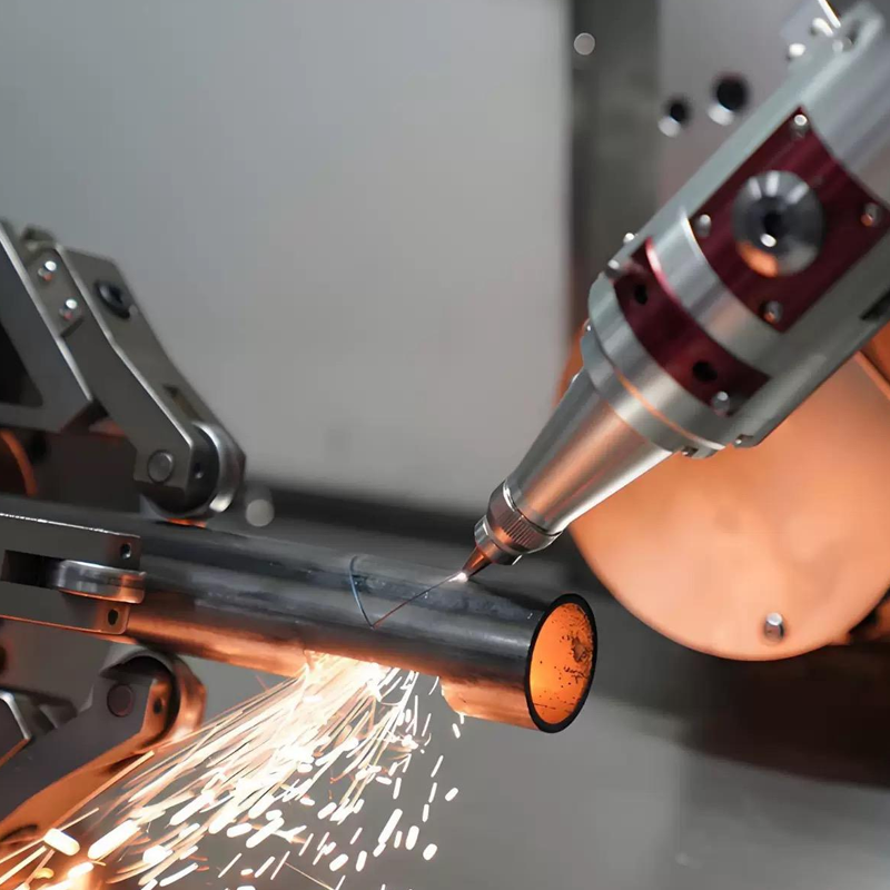 3000W High-Speed Automatic Laser Cutter for Automotive Exhaust Pipes CNC Laser Tube Cutting Machine China AI BMP PLT Metal