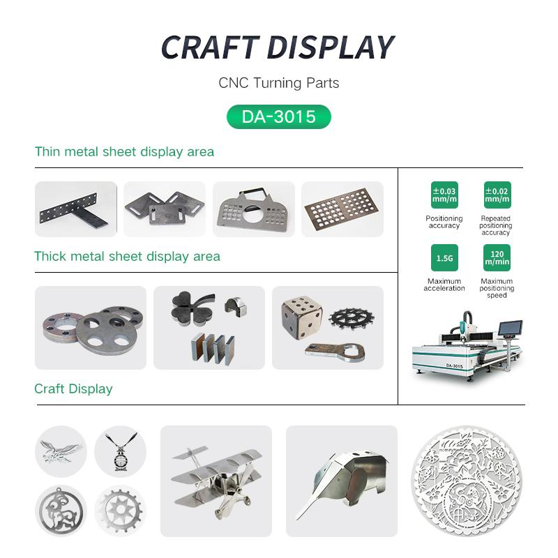 CNC Industrial Processing Plate Welding Single Fixed Workbench Cut CS Ss Al Brass Galvanized Titanium Industrial Raw Metal Plate Fiber Laser Cutting Equipment