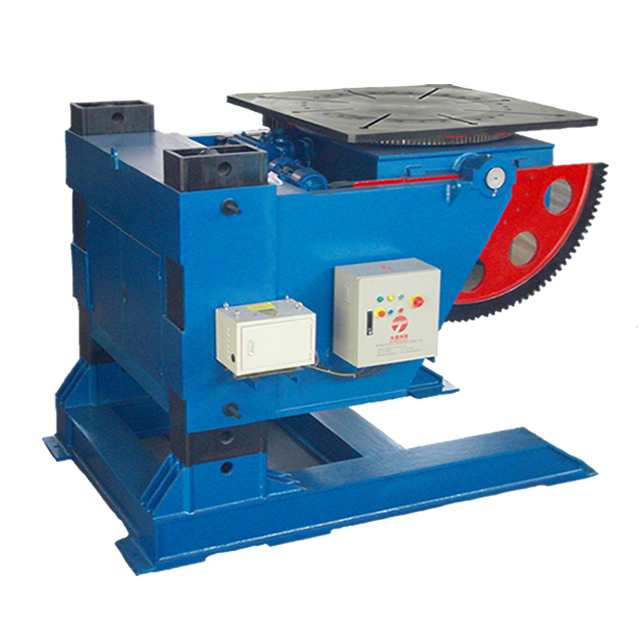 3 Axis Heavy Duty Automatic Welding Positioner With Lifting Function Rotary Welding Turntable For Precision Fabrication
