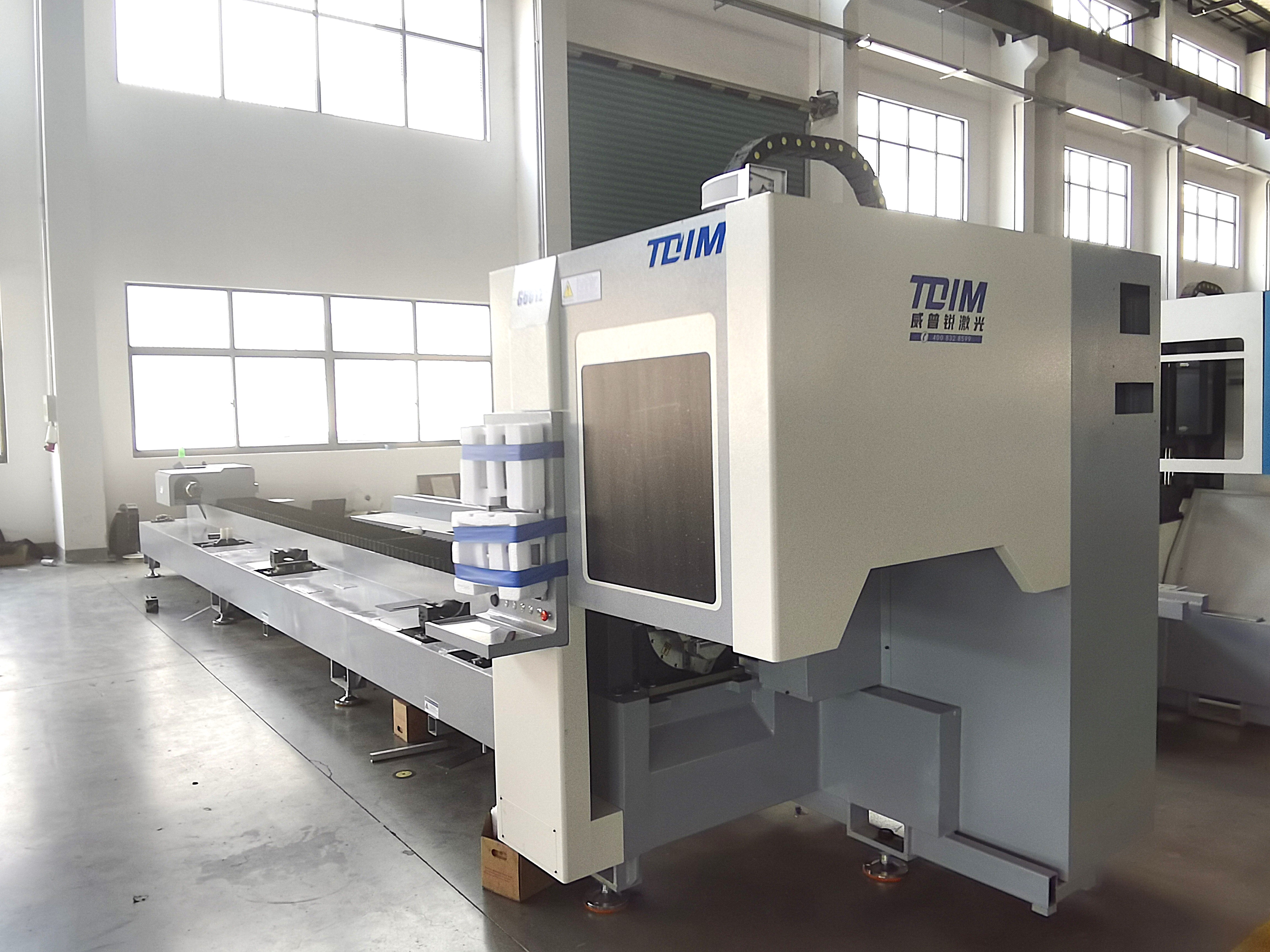 Cnc Laser Cutting Machine Steel Pipe Tube Laser Beam Cutting with Fully Automatic Loading and Unloading