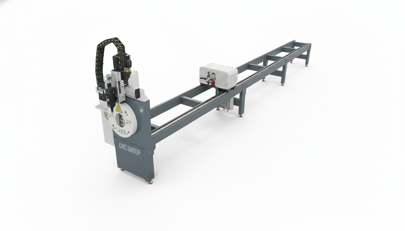 Laser Tube Cutting Machine / Simple Laser Tube Cutting Machine / Small Laser Tube Cutting Machine / Laser Cutting Machine