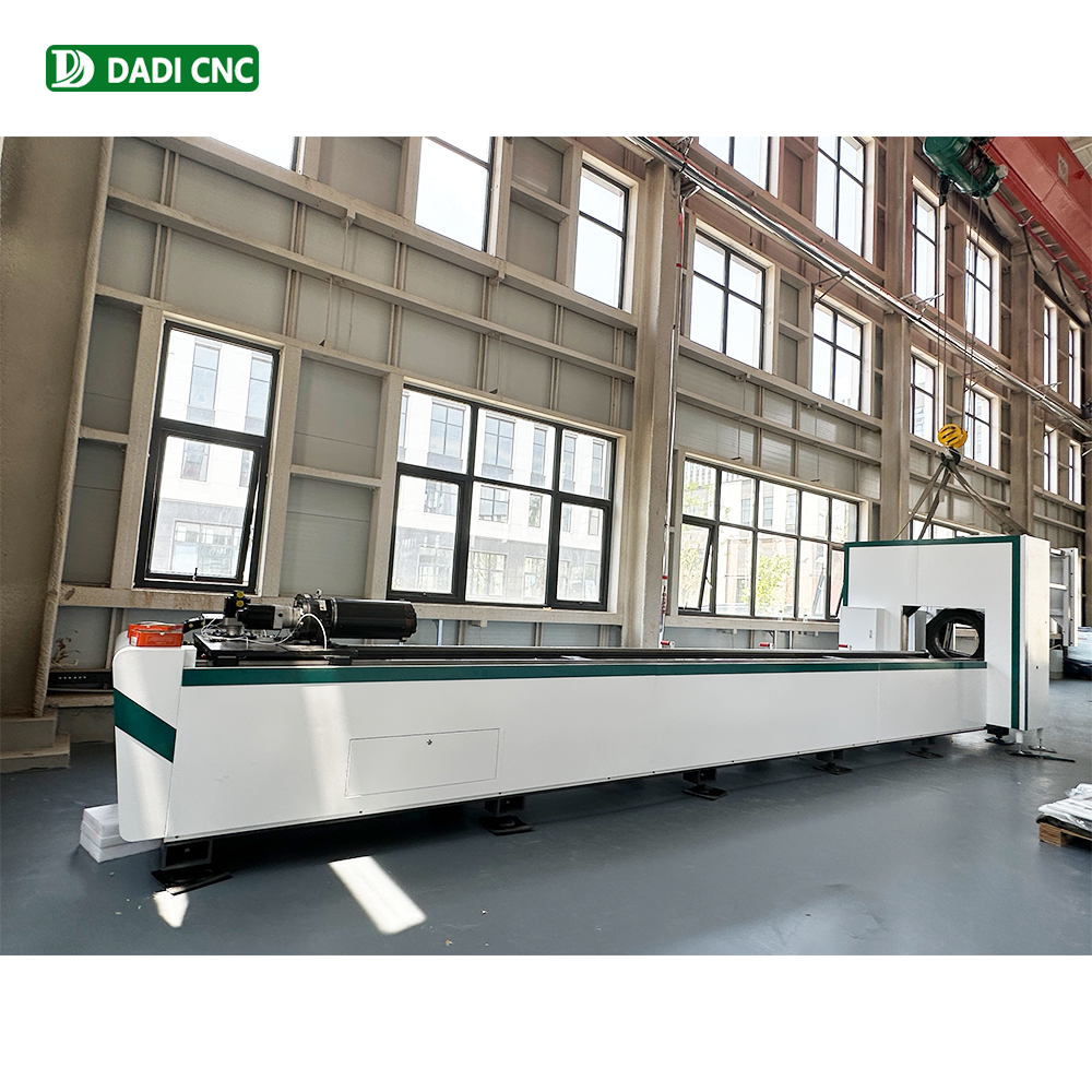 DADI Laser 2025 Latest Automatic CNC Laser Tube Cutter Unloading/Loading System Water for High Volume Metal Production AI BMP
