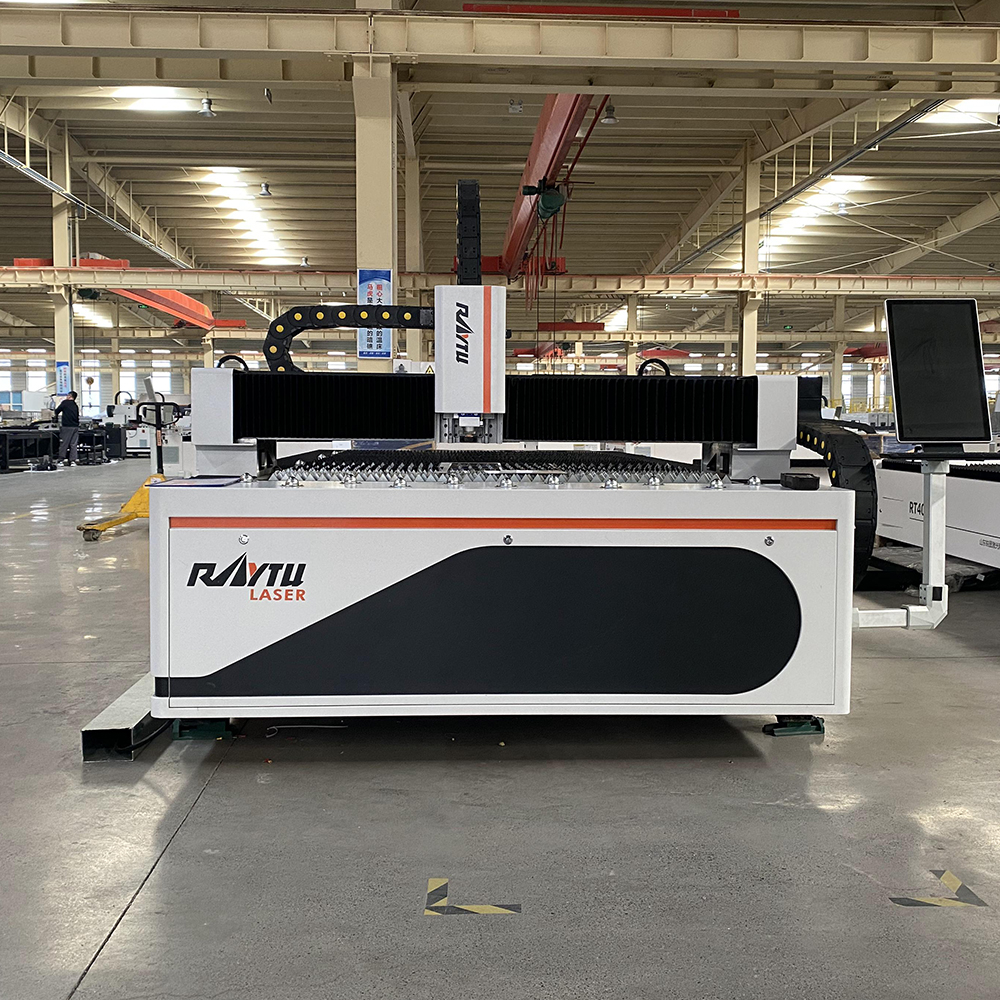Raytu 3015H Automated CNC Laser Cutting Machine Sheet Metal Price Cypcut Control System Hiwin Guideraill AI BMP PLT