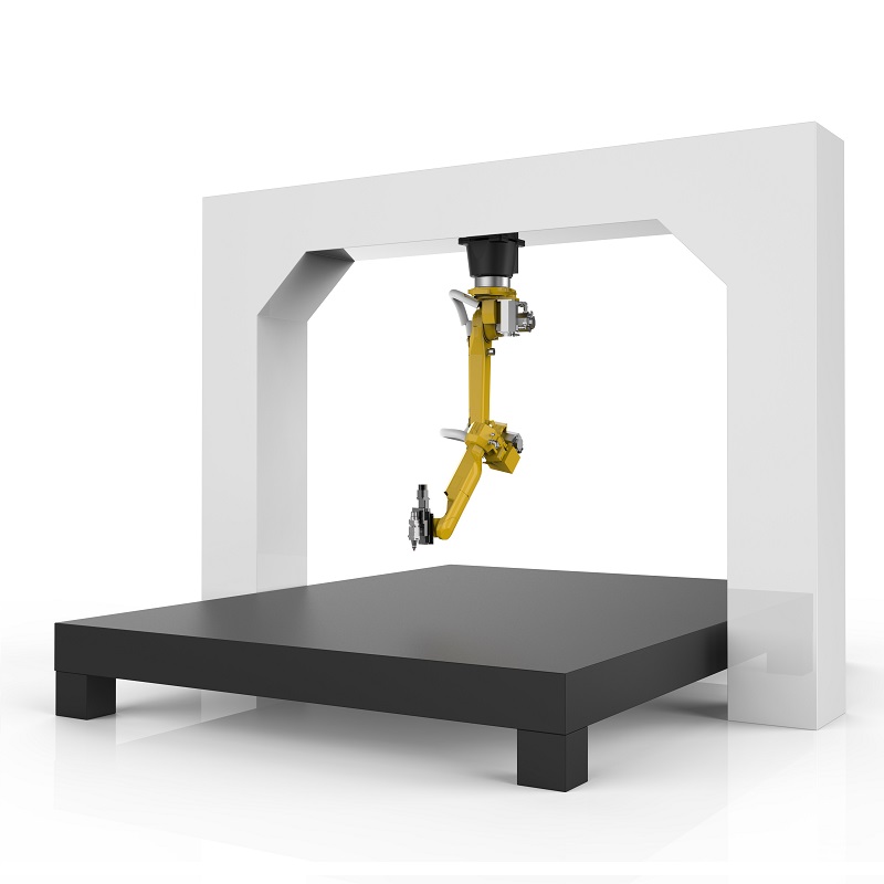 360 Degree 3D Robot Arm 6 Axis 10mm Metal Carbon Steel Fiber Laser Cutting Machine Detail