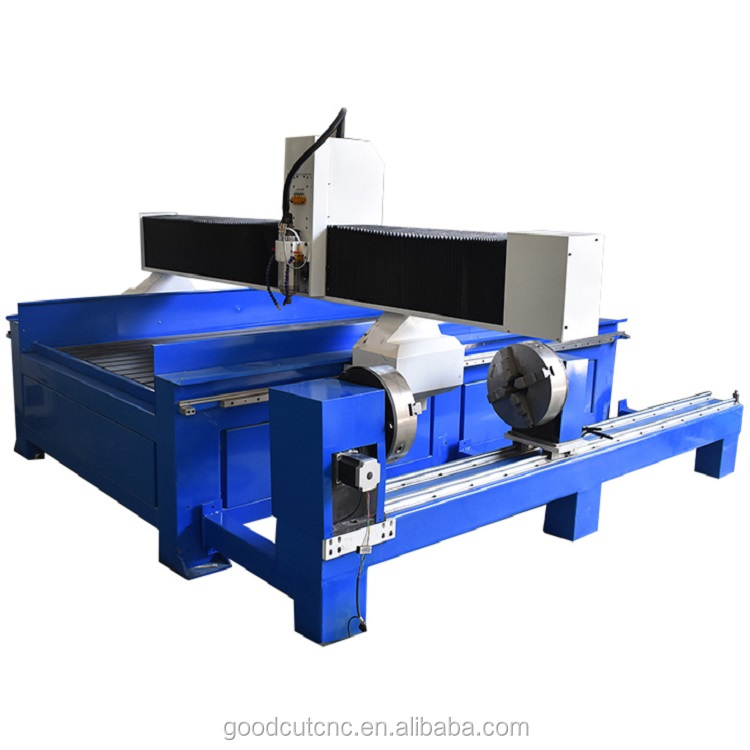 GC1325 cnc wood router 4 axis with rotary