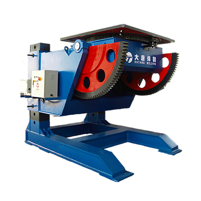 3 Axis Heavy Duty Automatic Welding Positioner With Lifting Function Rotary Welding Turntable For Precision Fabrication