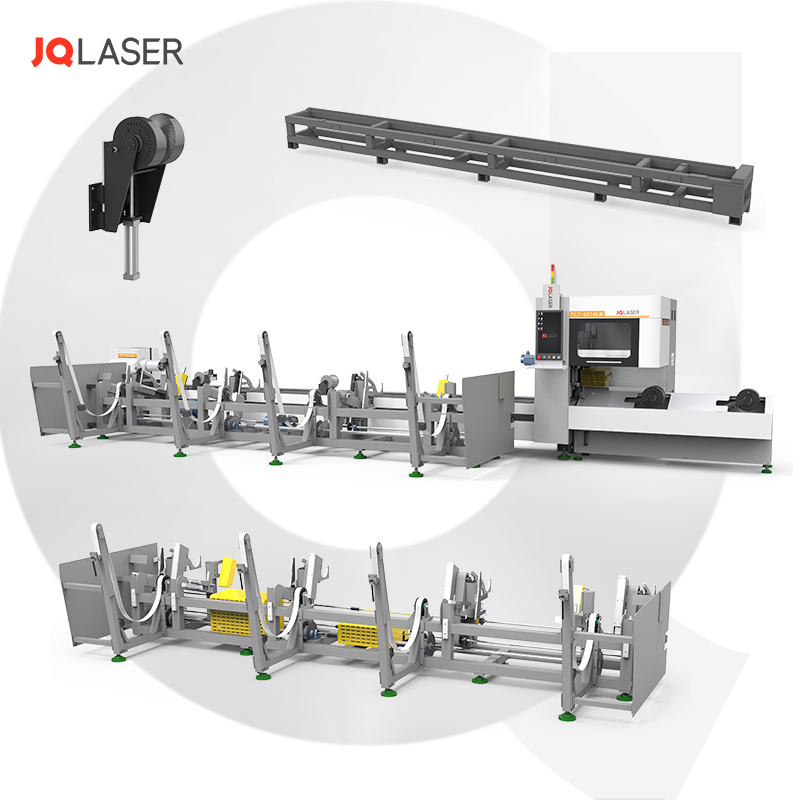 Hot Selling Fully Automatic Loading 1500w 3000w Tube Laser Cutting Machine