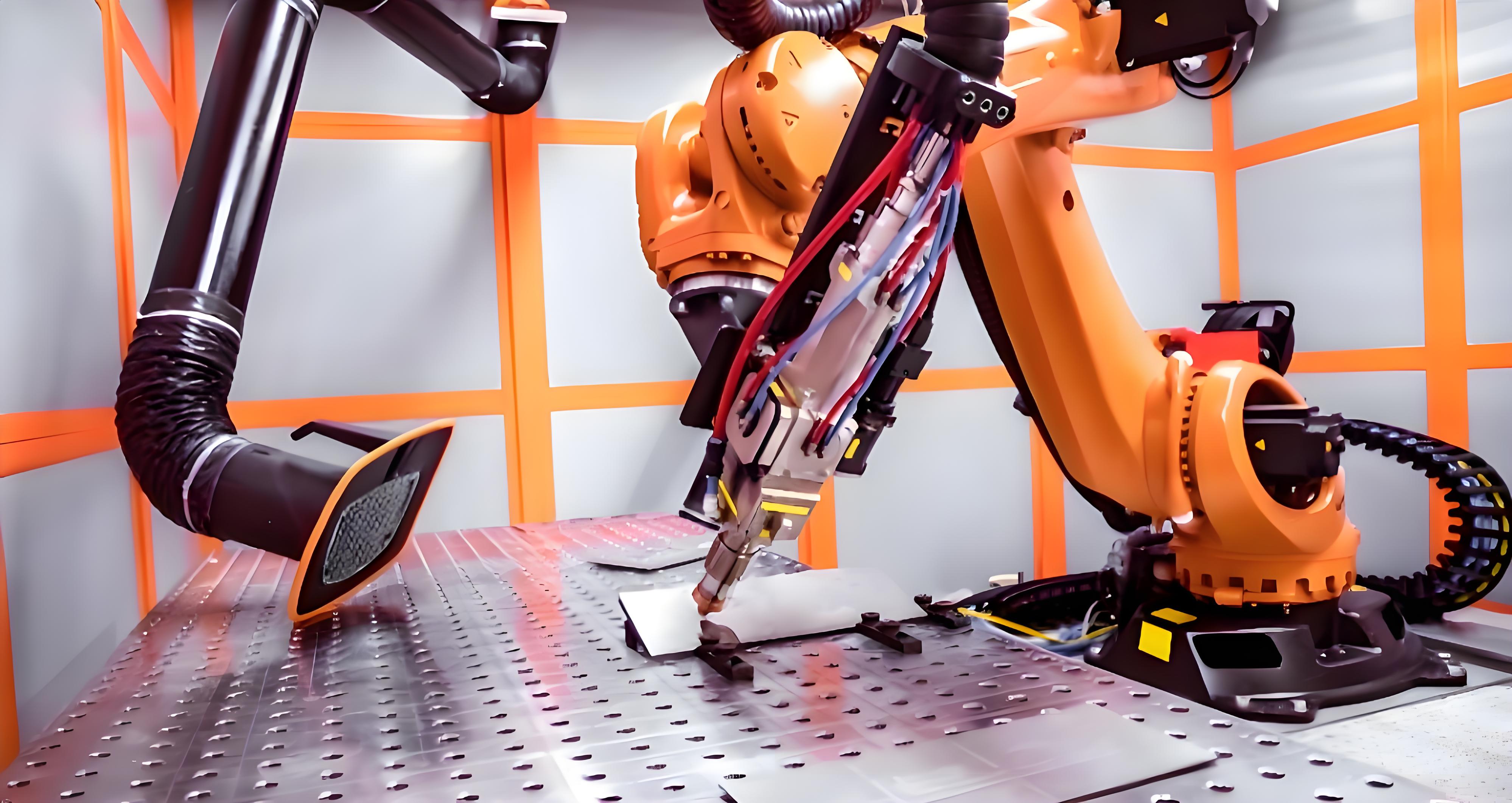 Fiber Robotic Laser Cutting Machine with Offline Programming System 1500w 2000w 3000w 6000w Automatic 6 Axis Robot Arm Cutter