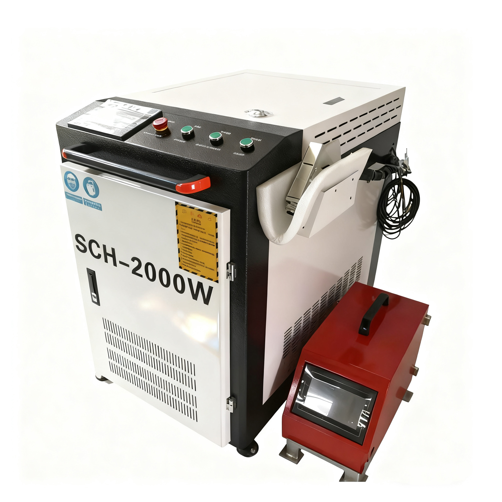 New Portable Handheld 3000W Fiber Laser Welding Cutting &amp; Cleaning Machine with Engine Easy Operation