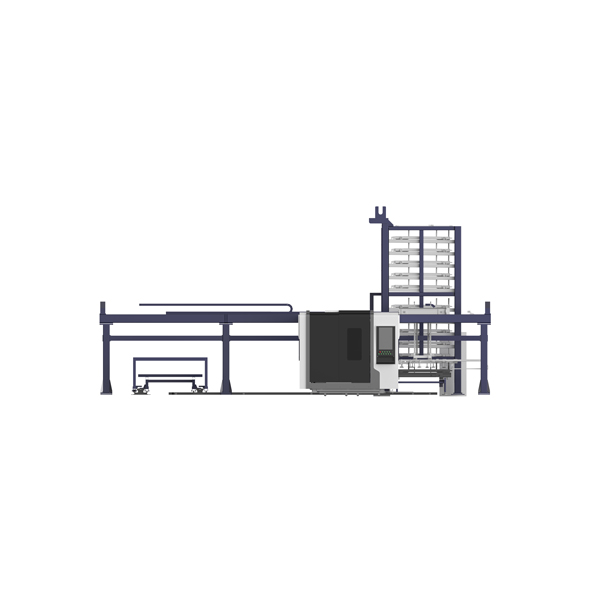 CNC Intelligence Cutting Line with Material Storage Loading Unloading Fiber Laser Cutting Machine